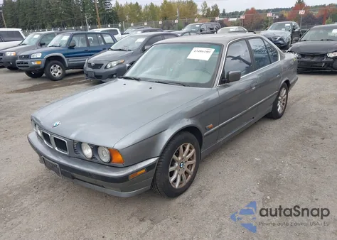 1995 BMW 530 I Automatic из США, поврежденный, VIN WBAHE2322SGE91811